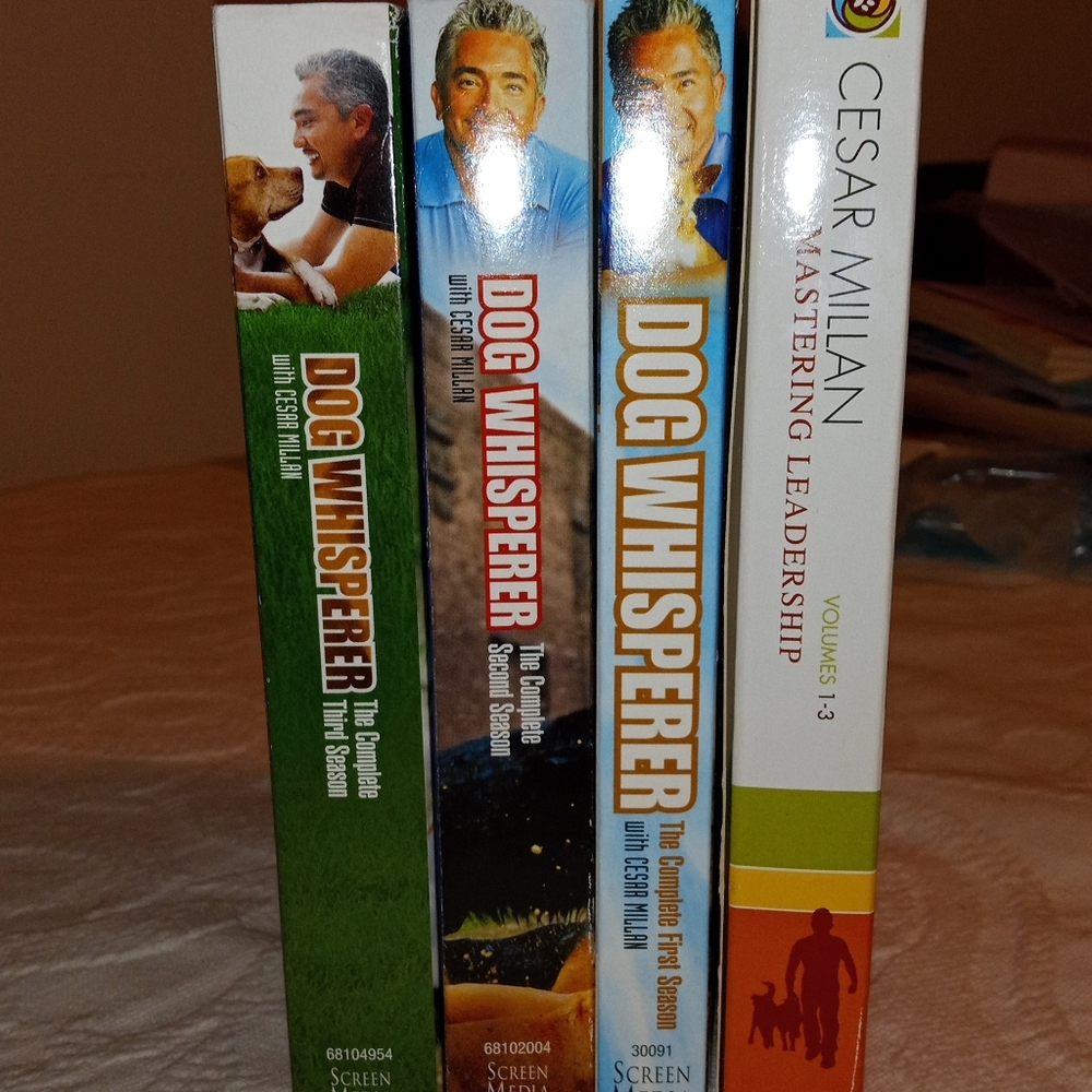Cesar Millan Dog Whisperer DVDs and Dog Training DVDs